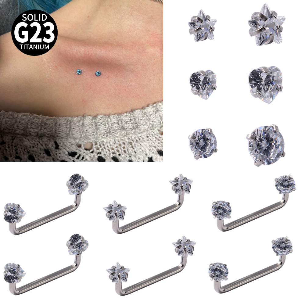 3-1PCS Implant Grade Titanium  - Body Jewelry Implant Grade Titanium recensione e prezzo
