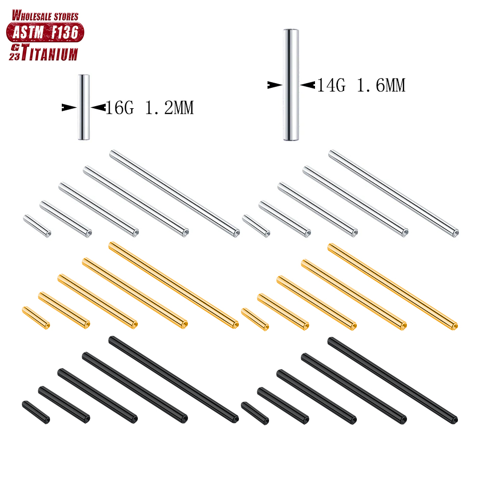 Wholesale ASTM F136 Implant Gr - Body Jewelry Implant Grade Titanium recensione e prezzo
