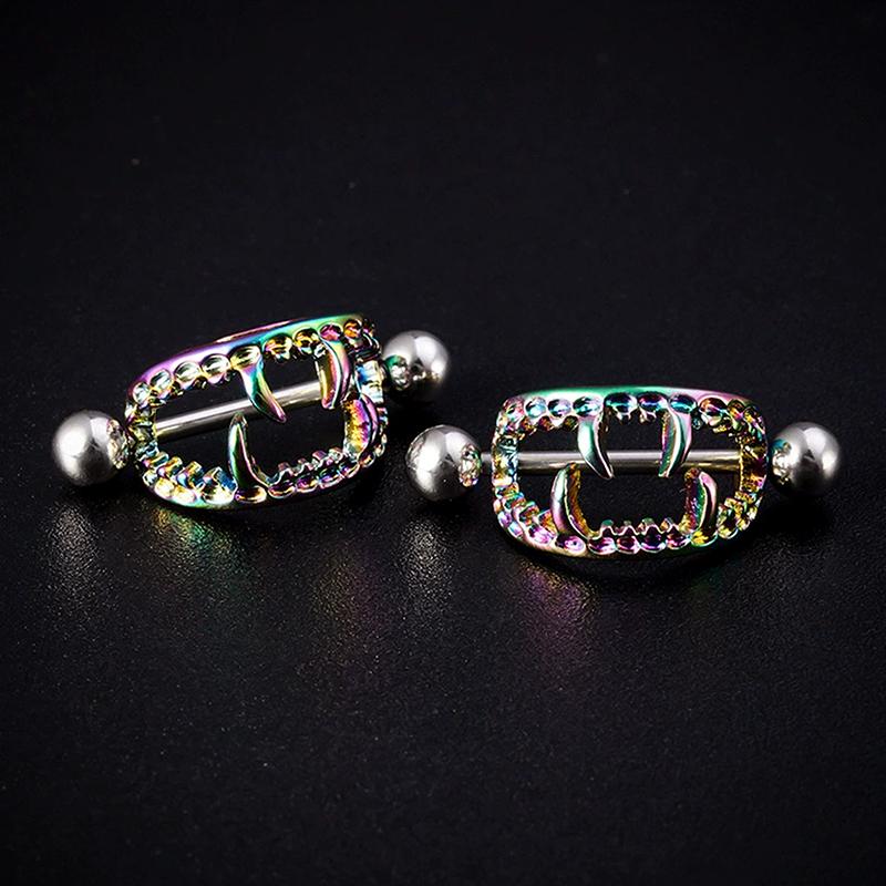 【AD】1pcs Stainless Steel Nippl - Body Jewelry Nipple Rings recensione e prezzo