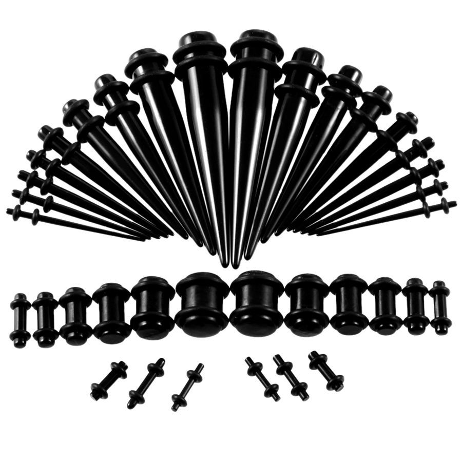 36pcs/lot Acrylic Ear Gauge Ta - Body Jewelry Ear Plugs recensione e prezzo