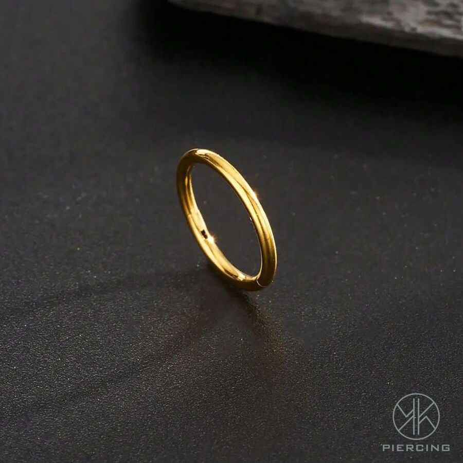 1pc 16G/18G/20G Titanium Golde - Clicker Ring Seamless recensione e prezzo