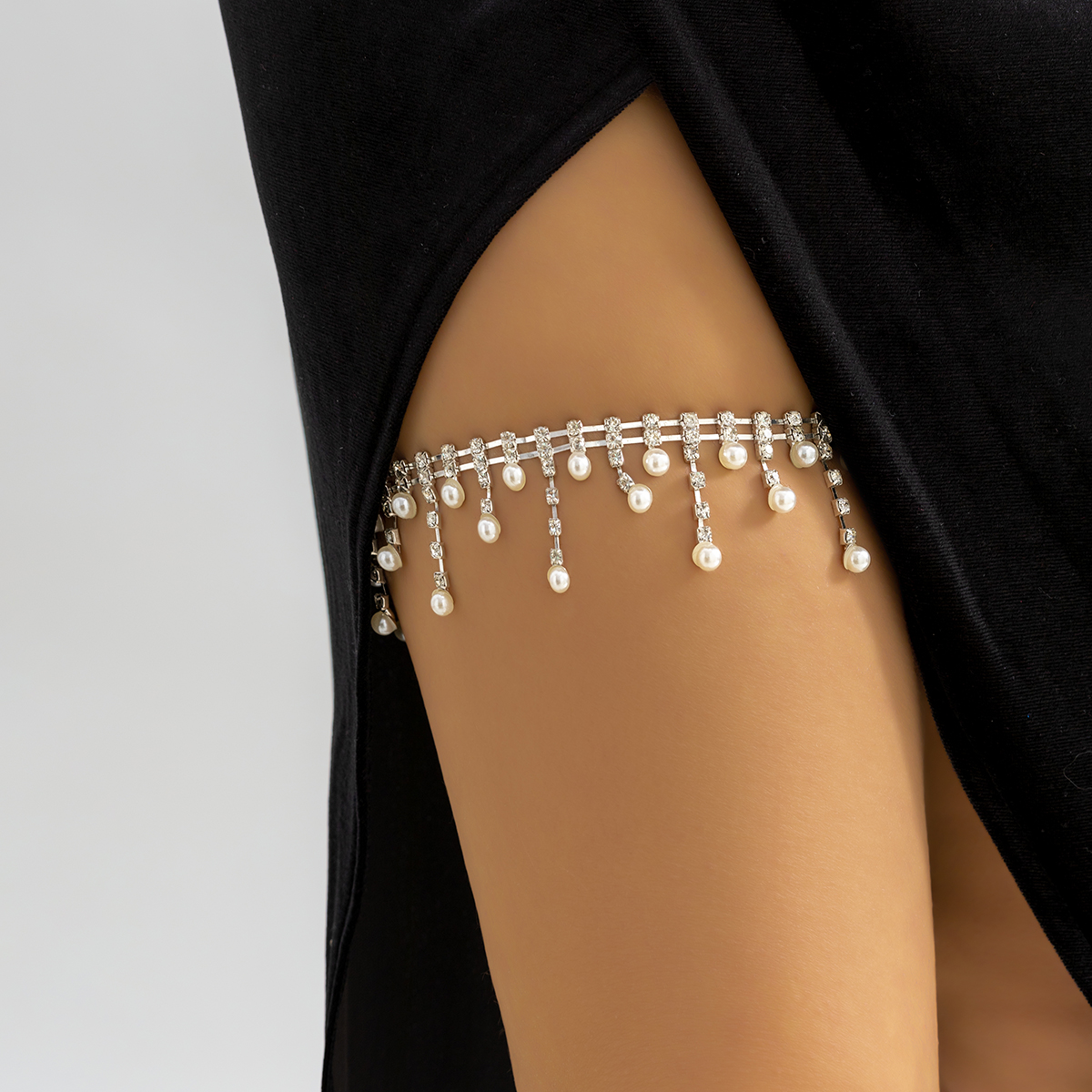 IngeSight.Z Sexy Full Rhinesto - Body Jewelry Thigh Chain recensione e prezzo