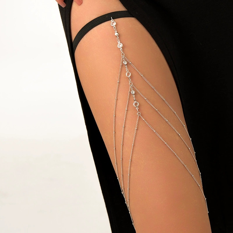 2025 New Women Bohemian Thigh  - Body Jewelry Thigh Chain recensione e prezzo