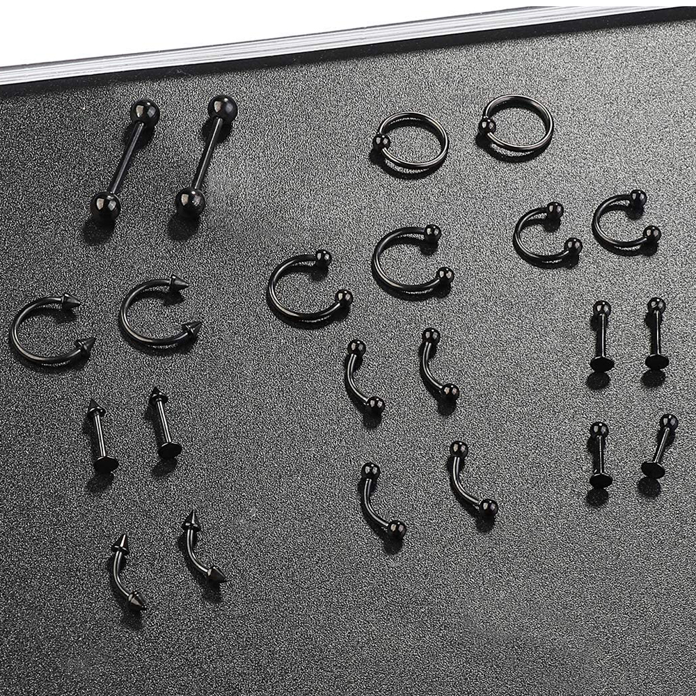6 PCS Professional Piercing Ki - Body Jewelry Nipple Rings recensione e prezzo