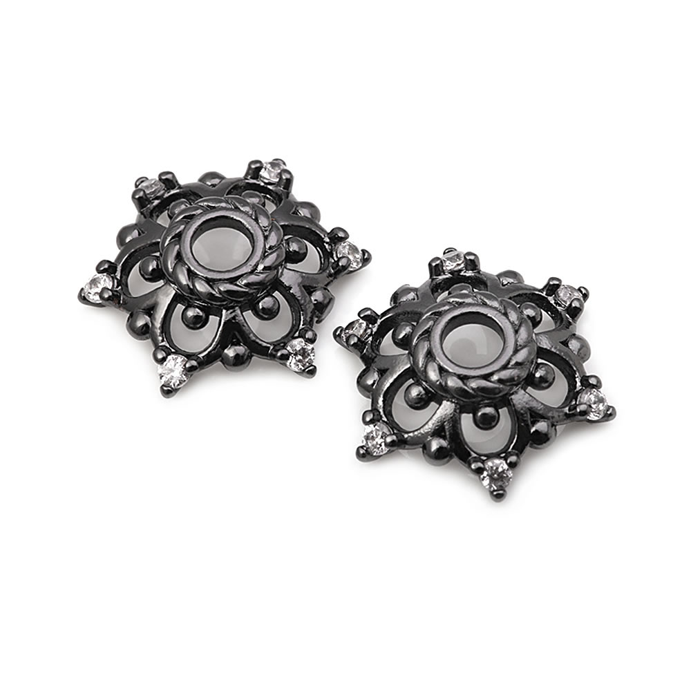 18K Gold Color Brass and Zirco - Body Jewelry High Quality recensione e prezzo