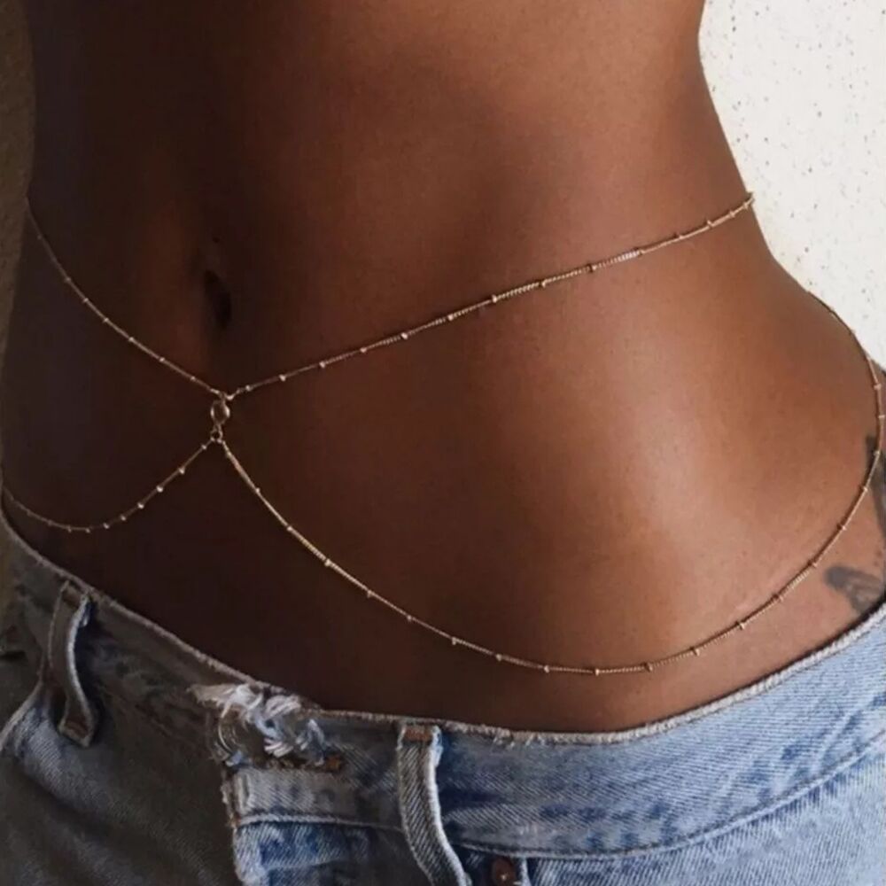 Bohemian Rhinestone Metal Wais - Body Jewelry Hot recensione e prezzo
