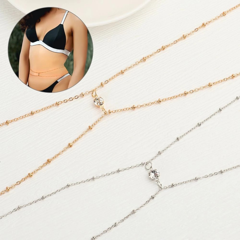 Bohemian Rhinestone Metal Wais - Body Jewelry Hot recensione e prezzo