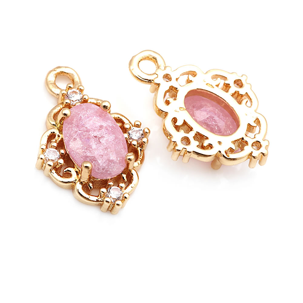 18K Gold Color Brass and Zirco - Body Jewelry High Quality recensione e prezzo