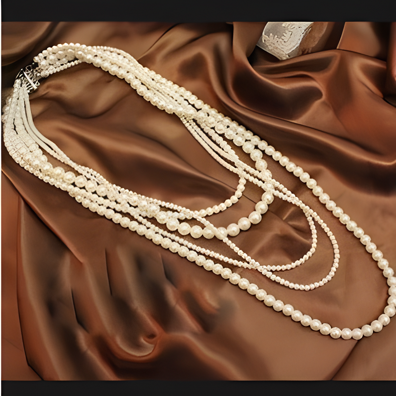 Vintage Pearl Multi-Layered Bo - Body Jewelry Thigh Chain recensione e prezzo