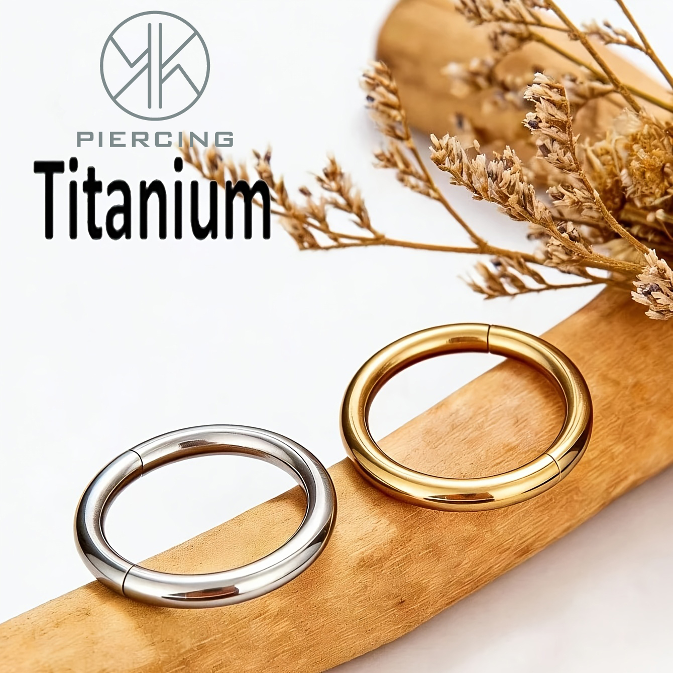 2pcs/Set G23 Titanium Nose Rin - Clicker Ring Seamless recensione e prezzo