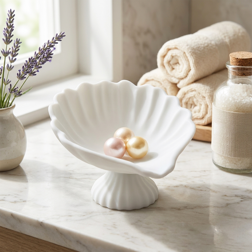 Seashell Jewelry Dish Trinket  - Body Jewelry Beach recensione e prezzo
