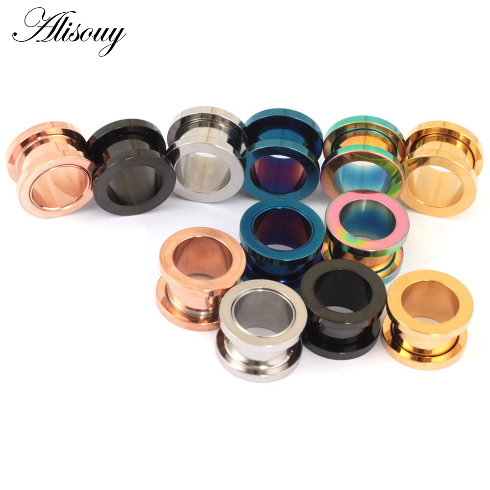 1pc 2mm-25mm Stainless Steel E - Body Jewelry Ear Plugs recensione e prezzo