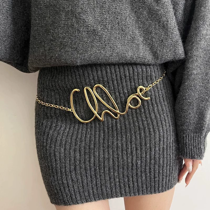 2025 New Retro Gold Letter Wai - Body Jewelry Beach recensione e prezzo