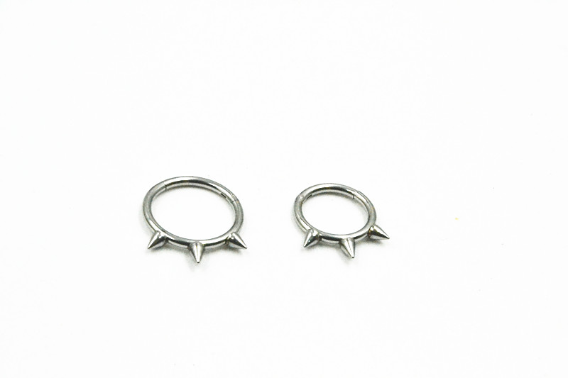 50pcs/Lot  Seamless Hinged Seg - Clicker Ring Seamless recensione e prezzo