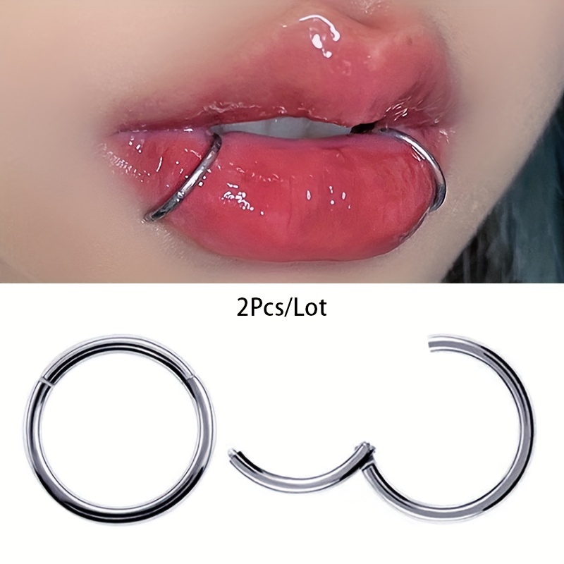 2pcs Seamless Stainless Steel  - Clicker Ring Seamless recensione e prezzo