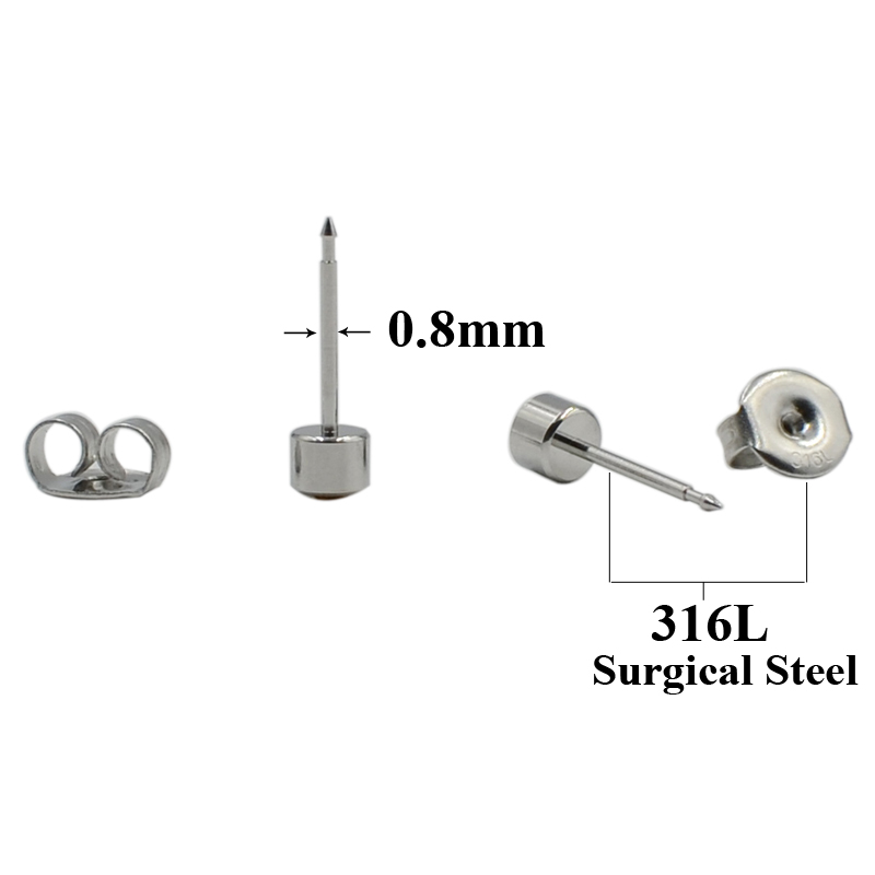 1pcs Mishu Surgical Steel Ear  - Body Jewelry Ear Plugs recensione e prezzo