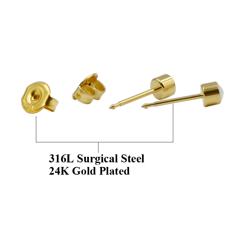 1pcs Mishu Surgical Steel Ear  - Body Jewelry Ear Plugs recensione e prezzo