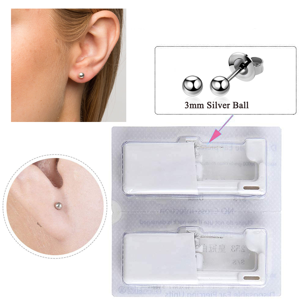 1-20Pcs/set Ear Piercing Gun D - Body Jewelry Ear Plugs recensione e prezzo