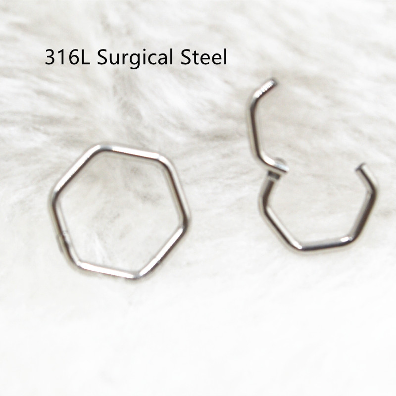 50pcs/Lot 316L Surgical Steel  - Clicker Ring Seamless recensione e prezzo
