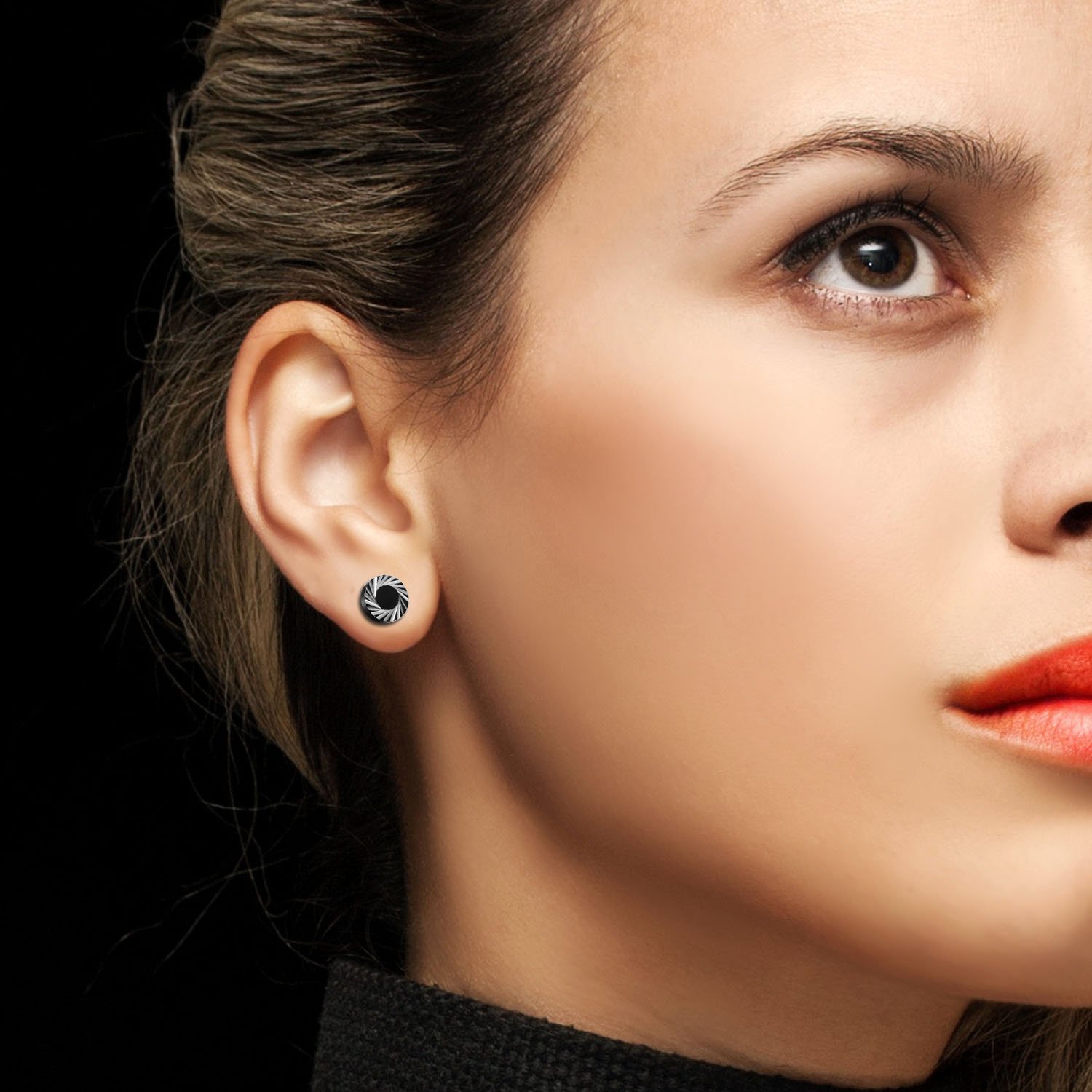 2Pcs/6Pcs Black Stainless Stee - Body Jewelry Ear Plugs recensione e prezzo
