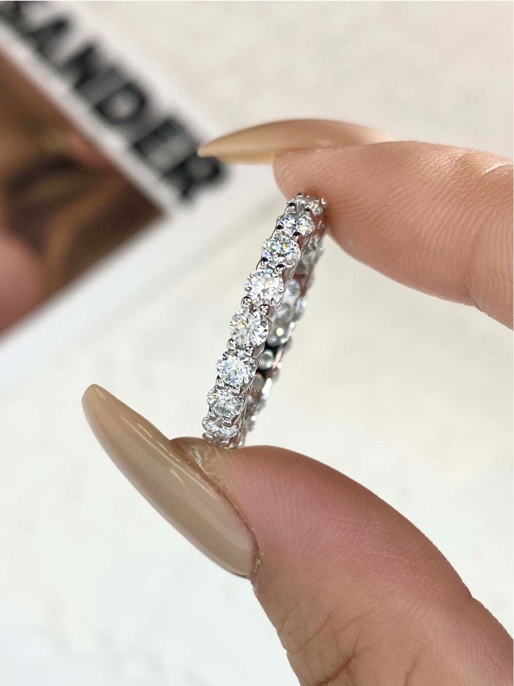 DWJ Real 0.1-0.5CT Certified M - Body Jewelry High Quality recensione e prezzo