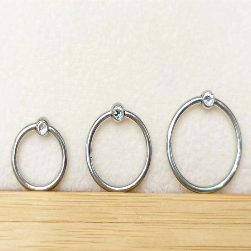 50pcs/lot 316 Surgical Steel G - Clicker Ring Seamless recensione e prezzo