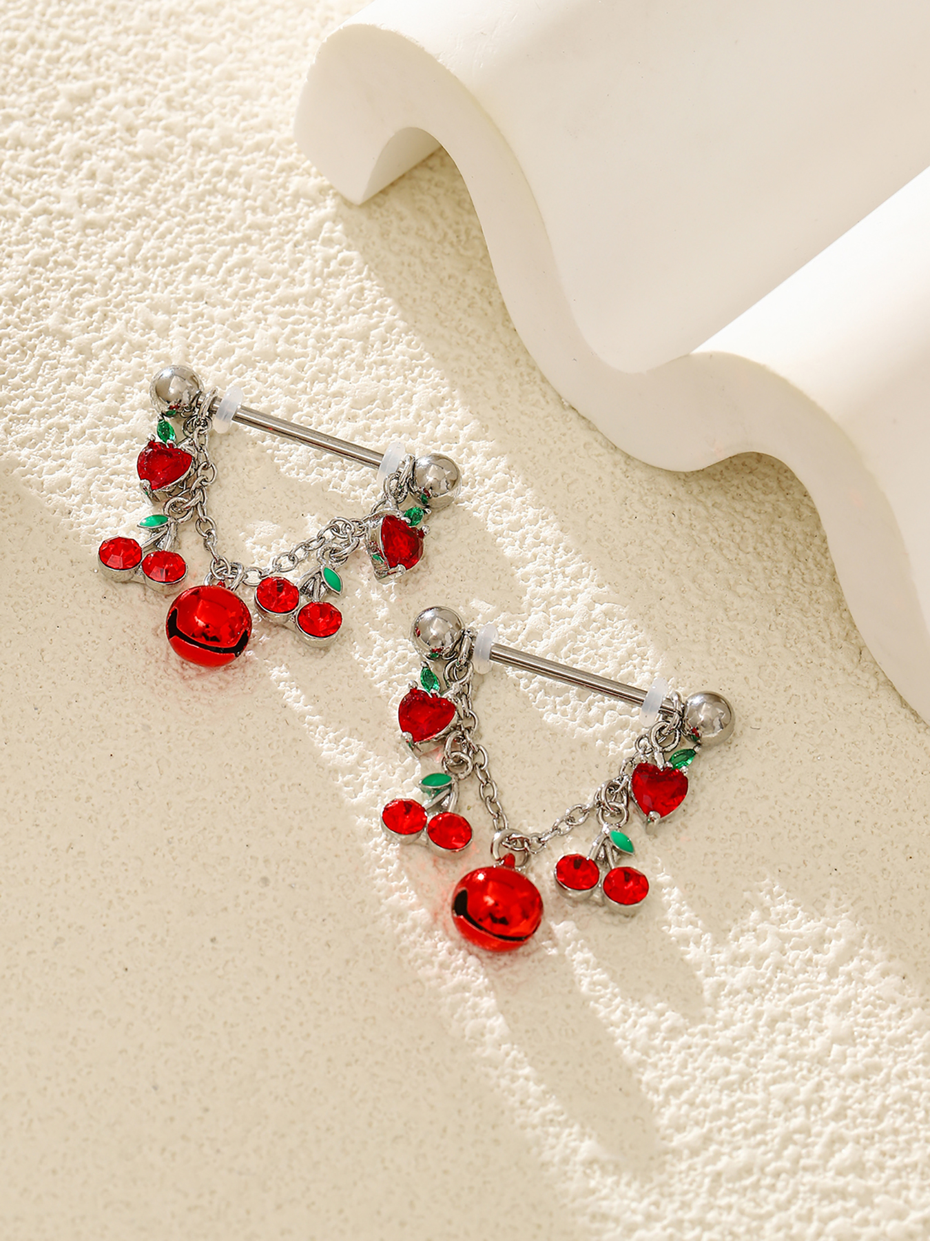 2pcs Fashionable And Cute Frui - Body Jewelry Nipple Rings recensione e prezzo