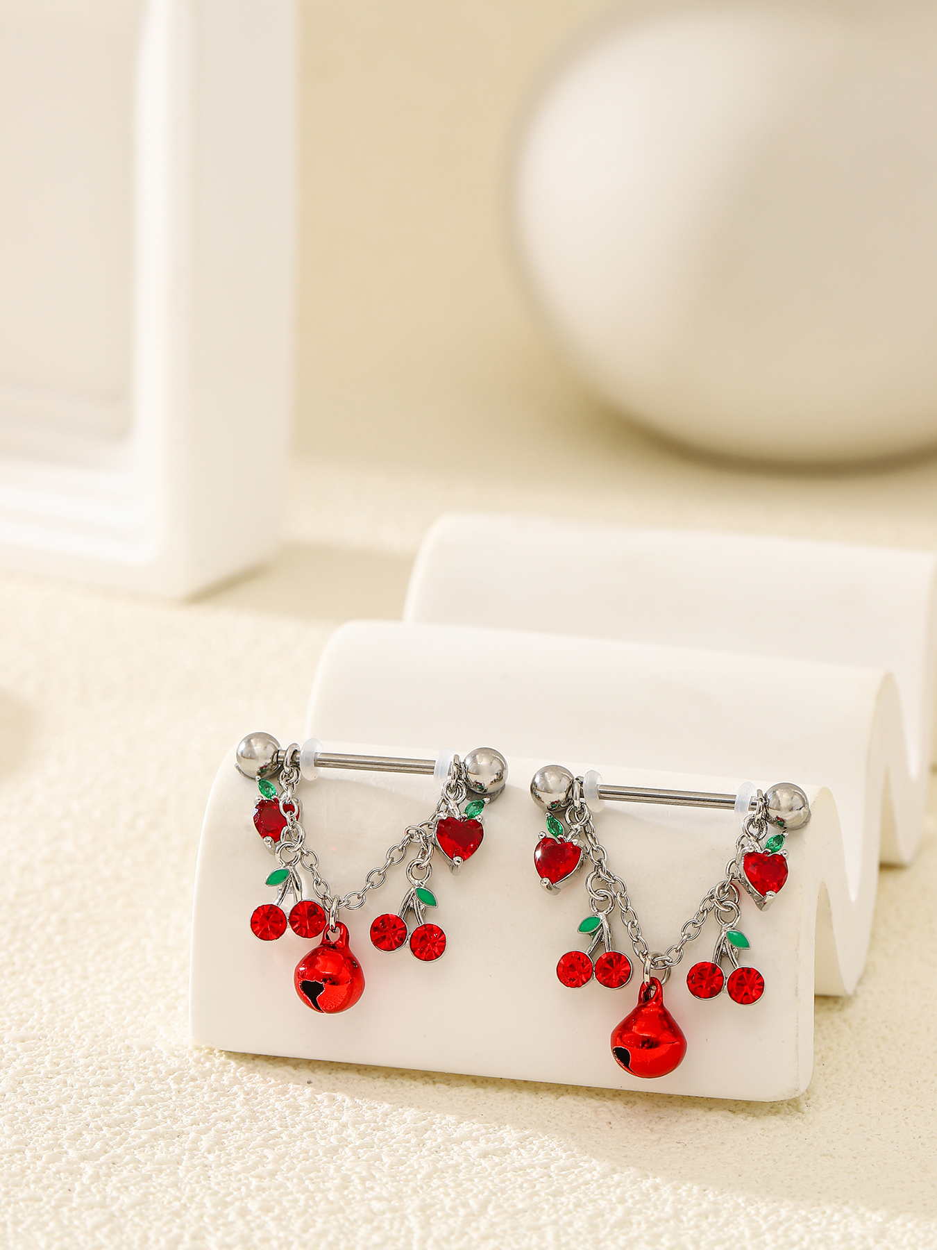 2pcs Fashionable And Cute Frui - Body Jewelry Nipple Rings recensione e prezzo