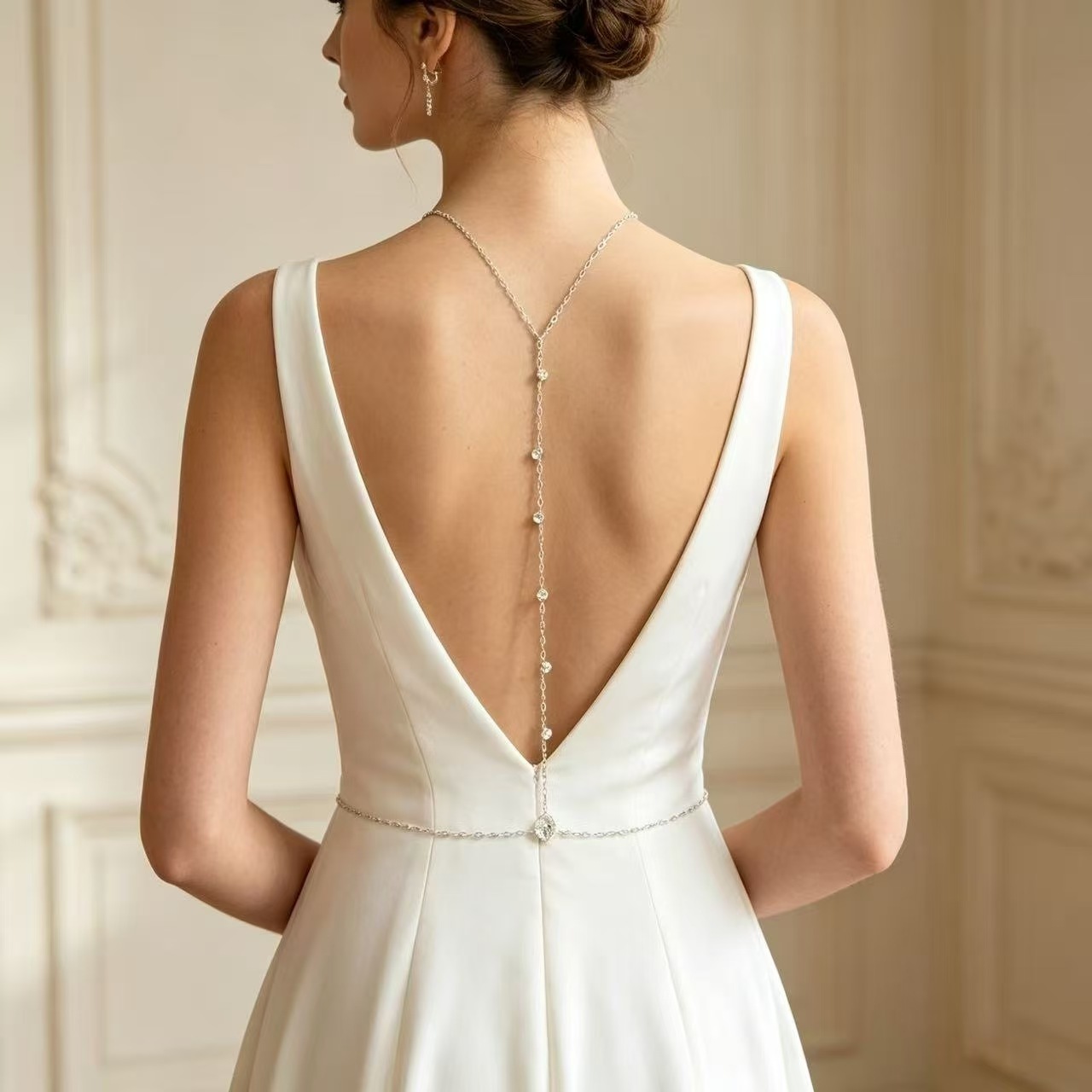 Elegant and graceful bridal ba - Body Jewelry Back recensione e prezzo