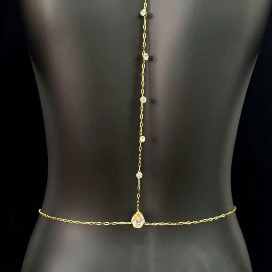 Elegant and graceful bridal ba - Body Jewelry Back recensione e prezzo