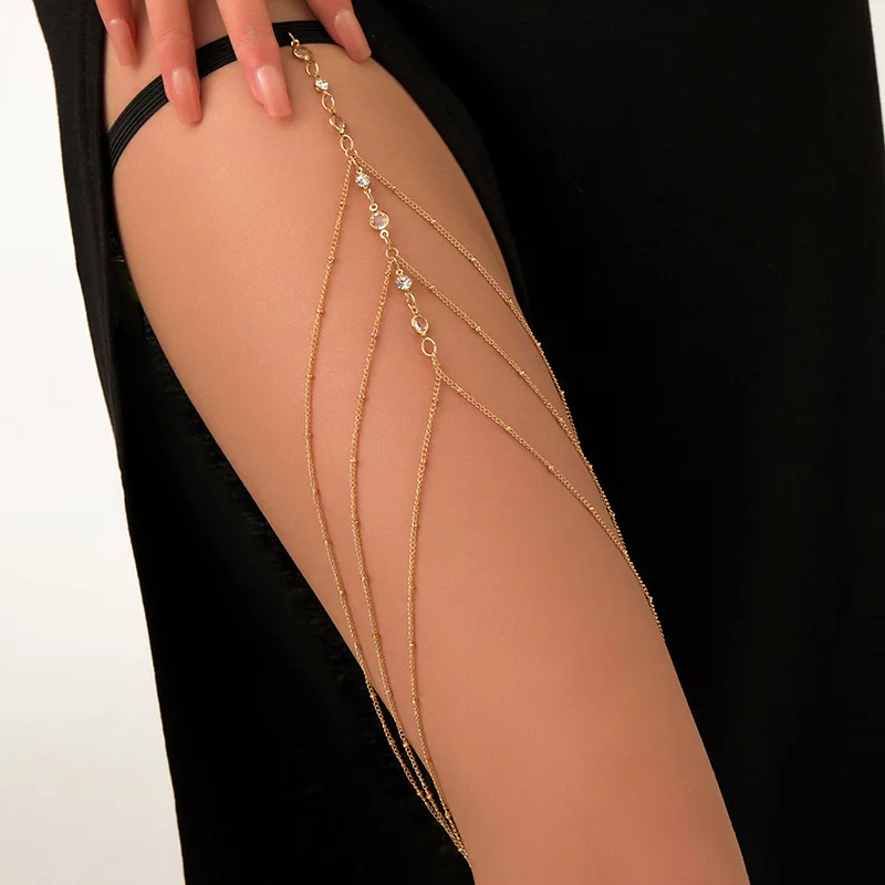 Fashion Summer Bohemian Thigh  - Body Jewelry Thigh Chain recensione e prezzo
