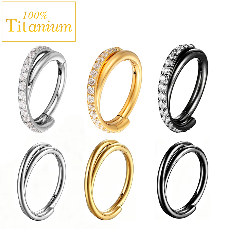 Implant Grade G23 Titanium Ear - Clicker Ring Seamless recensione e prezzo
