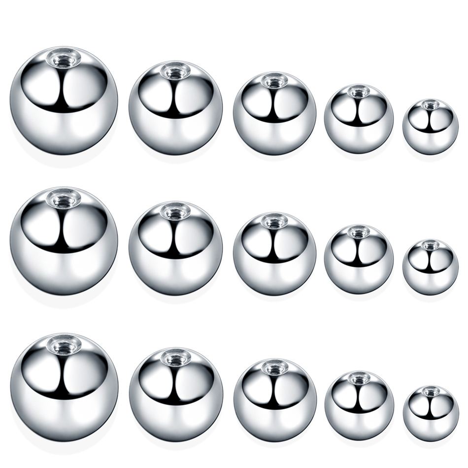 100Pcs/lot Stainless Steel Scr - Body Jewelry Nipple Rings recensione e prezzo