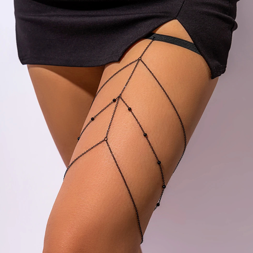 IngeSight.Z Gothic Multilayer  - Body Jewelry Thigh Chain recensione e prezzo