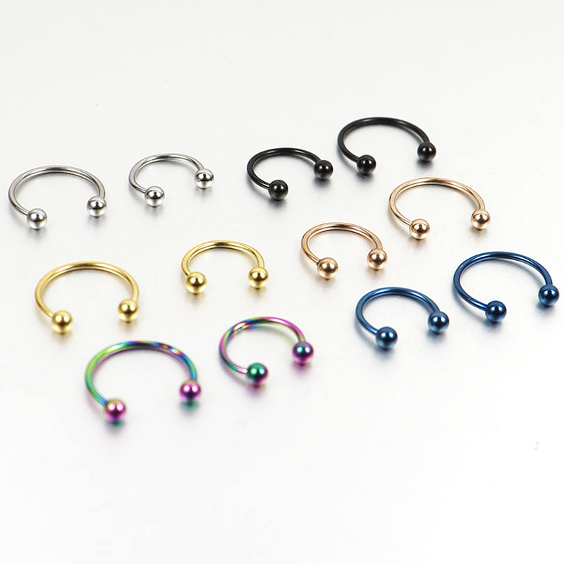 2pcs  0.8mm 1.2mm 20G 16G Ball - Body Jewelry Ear Plugs recensione e prezzo