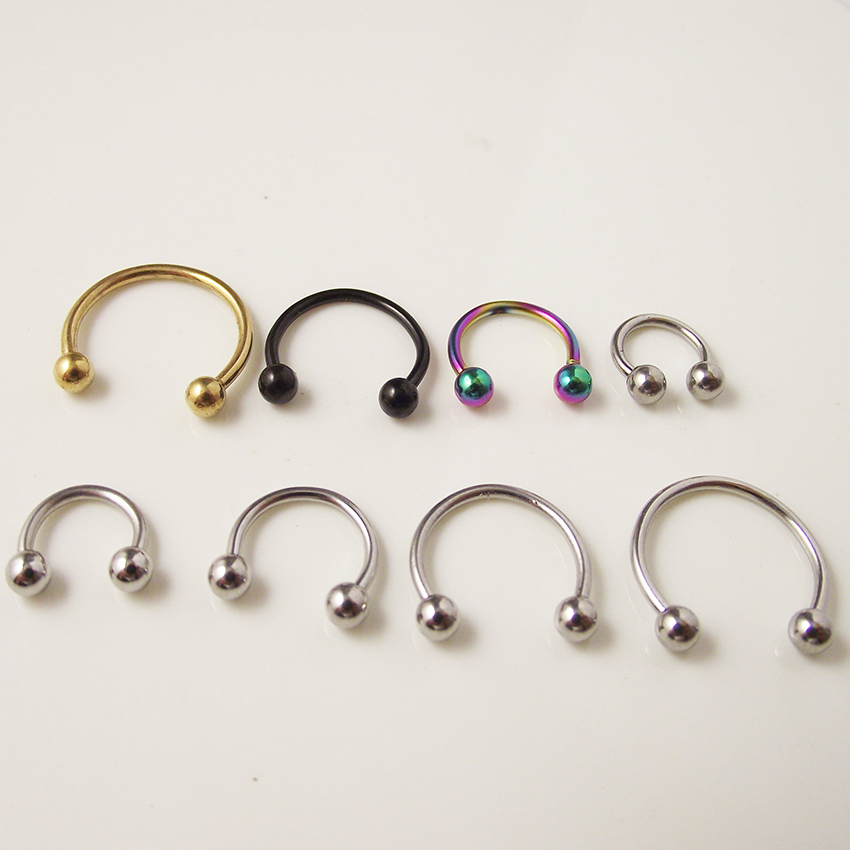 2pcs  0.8mm 1.2mm 20G 16G Ball - Body Jewelry Ear Plugs recensione e prezzo