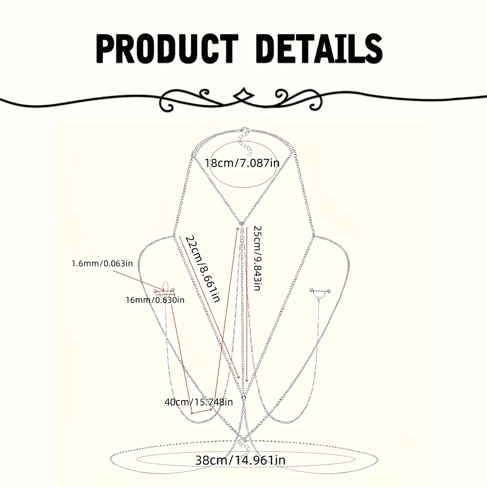 1pc  Elegant & Sexy Body Chain - Body Jewelry Nipple Rings recensione e prezzo