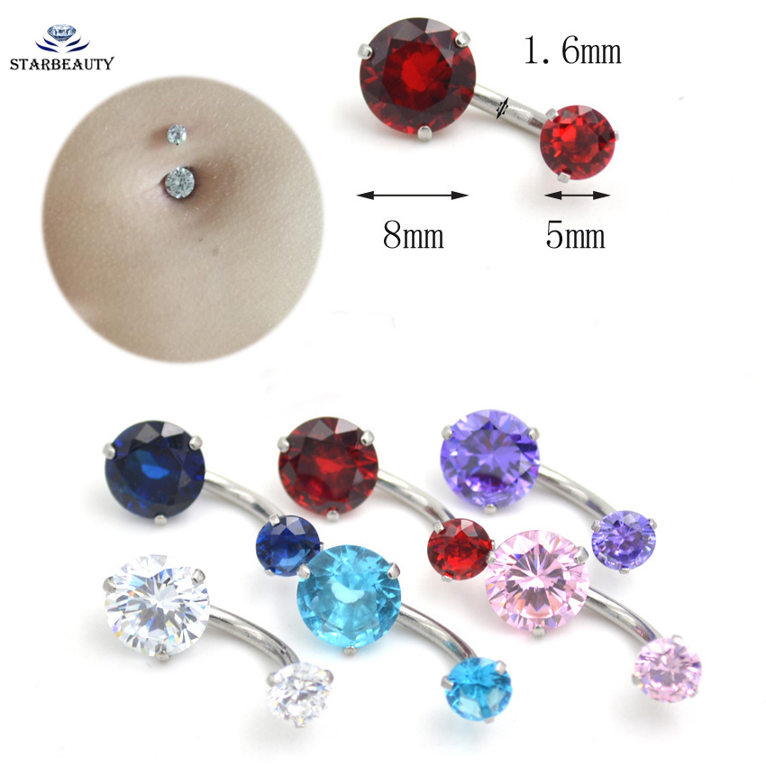 New Brand AAA Zircon Jeweled S - Body Jewelry Brands recensione e prezzo