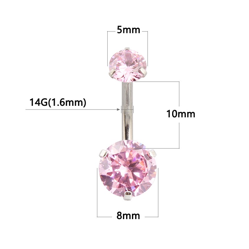New Brand AAA Zircon Jeweled S - Body Jewelry Brands recensione e prezzo