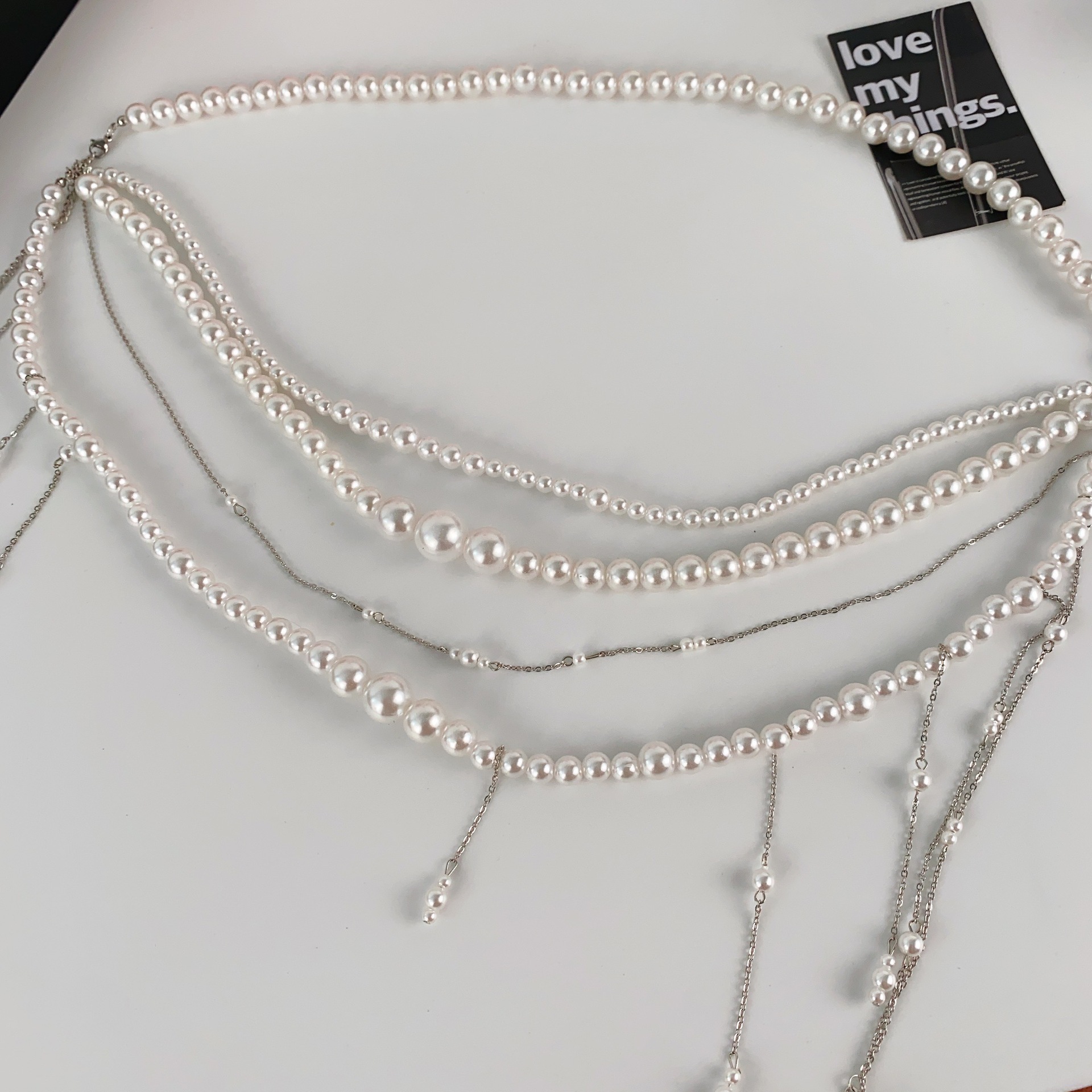 Ladies' Waist Chain Pearl Mult - Body Jewelry Brands recensione e prezzo