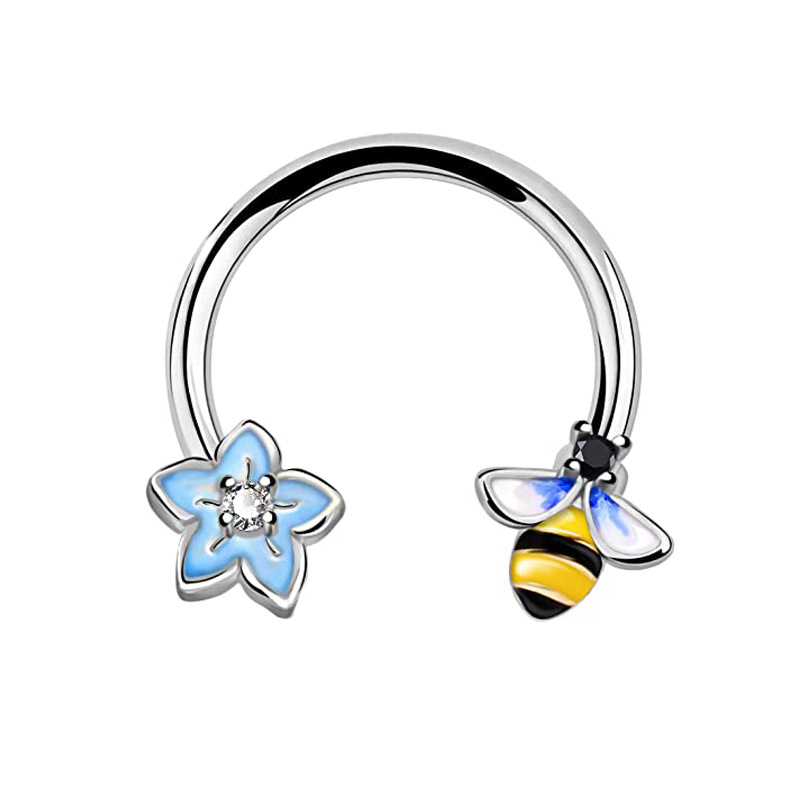 Fashion Pink Butterfly Stainle - Body Jewelry La recensione e prezzo