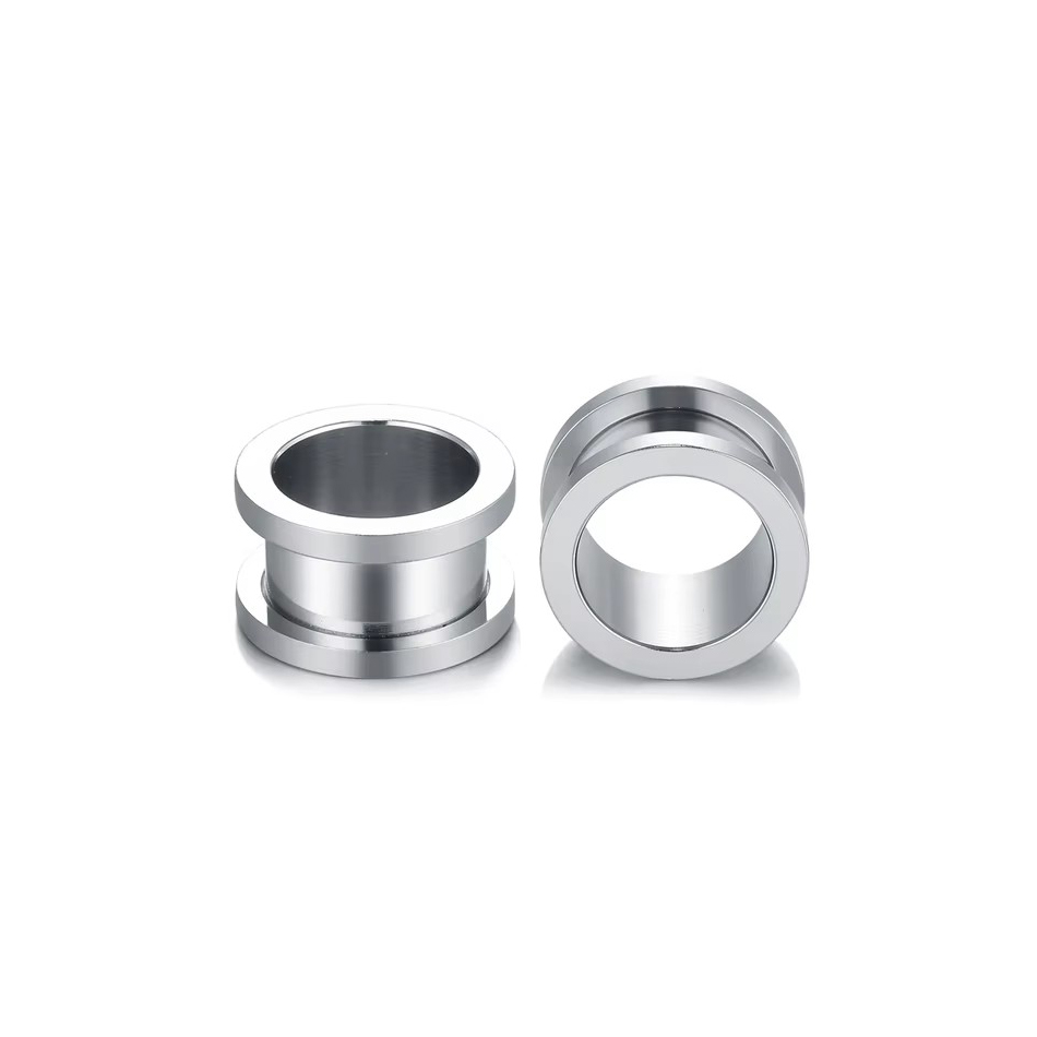 1Pair Stainless Steel Ear Plug - Body Jewelry Ear Plugs recensione e prezzo