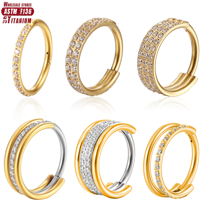 F136 Titanium Nose Ring Implan - Body Jewelry Implant Grade Titanium recensione e prezzo