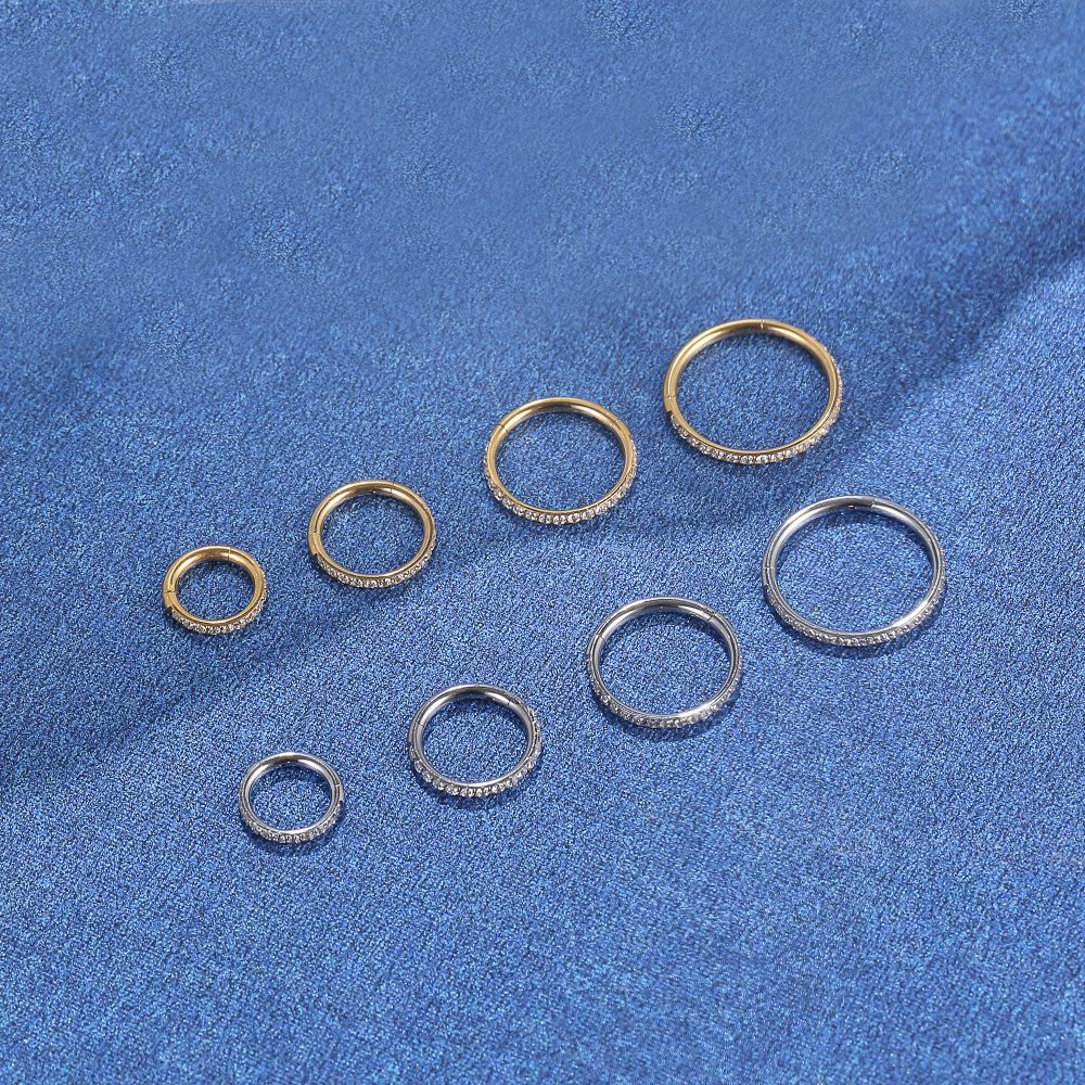 F136 Titanium Nose Ring Implan - Body Jewelry Implant Grade Titanium recensione e prezzo