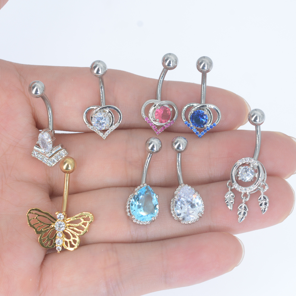 1Pc Butterfly Sexy Dangling Na - Body Jewelry Brands recensione e prezzo