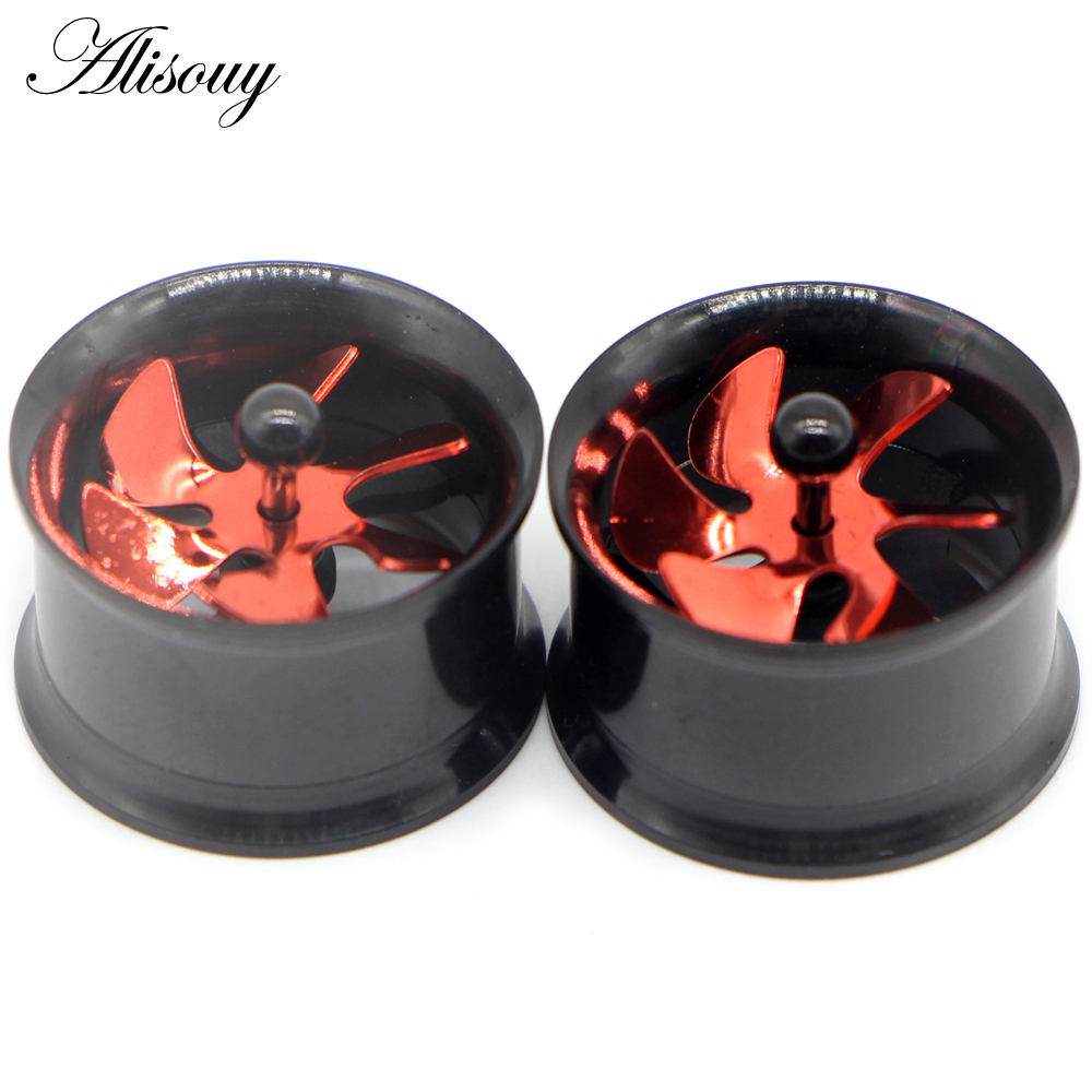 Alisouy 2Pcs Screw Propeller E - Body Jewelry Ear Plugs recensione e prezzo