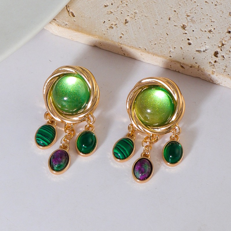 Colorful Glass Crystal Earring - Body Jewelry Brands recensione e prezzo