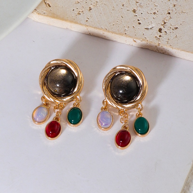 Colorful Glass Crystal Earring - Body Jewelry Brands recensione e prezzo