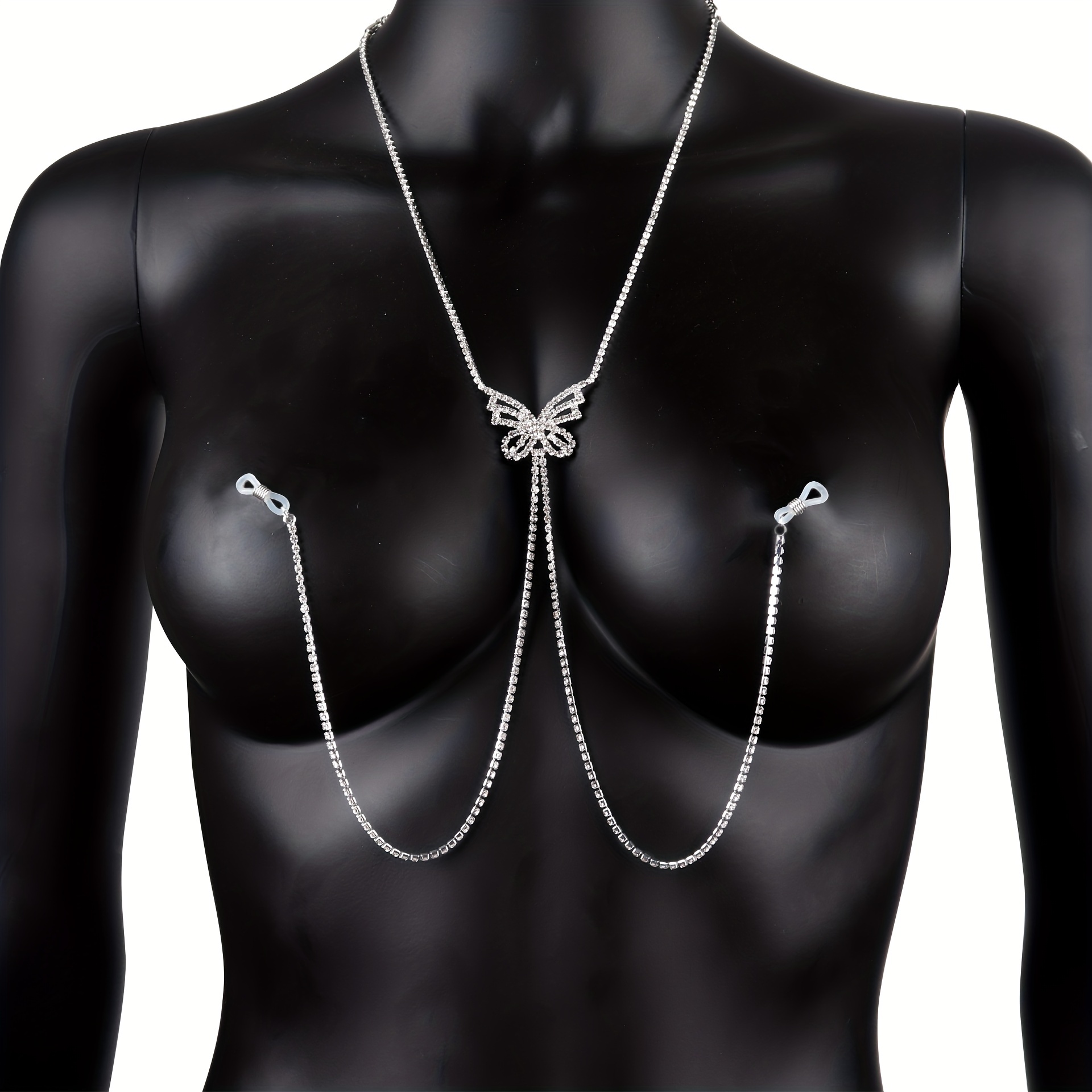 1 pc Tassel Butterfly Nipple C - Body Jewelry Nipple Rings recensione e prezzo