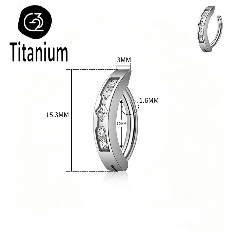 Implant Grade ASTM F136 Titani - Body Jewelry Implant Grade Titanium recensione e prezzo